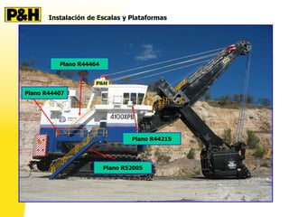 Instalación de Escalas y Plataformas
Plano R2281F6
Plano R45061
Plano R52644D1
Plano R44290D1
Plano R52005
Plano R44407
Plano R44464
Plano R44215
 