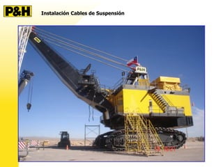 Instalación Cables de Suspensión
 