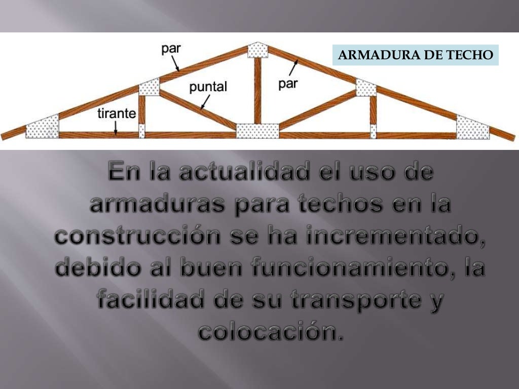 Armadura para techos