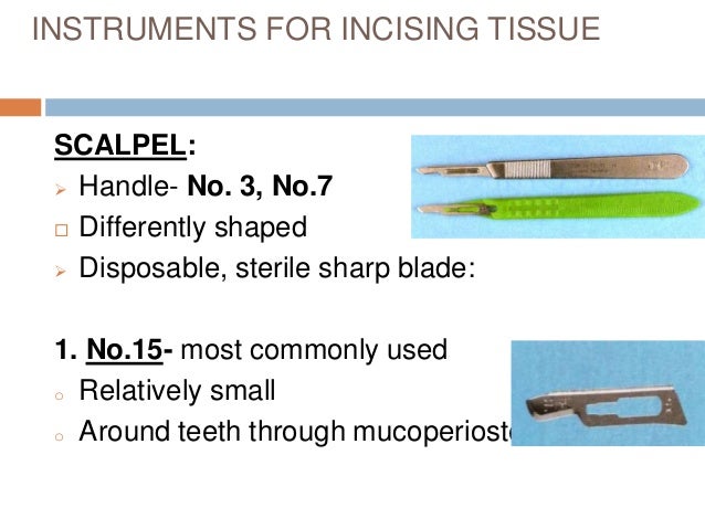 bp blade sizes