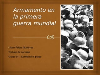 •Juan Felipe Gutiérrez
Trabajo de sociales
Grado 9-1, Comfandi el prado
 
