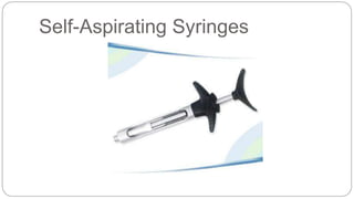 Self-Aspirating Syringes
 