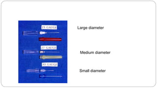 Large diameter
Medium diameter
Small diameter
 