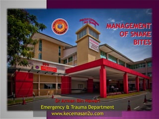 Dr Arman Bin Hawari Emergency & Trauma Department www.kecemasan2u.com 