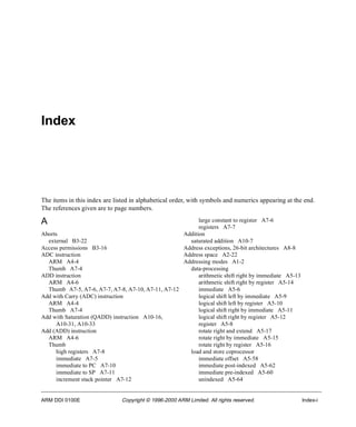 Arm architecture reference manual 2 ed