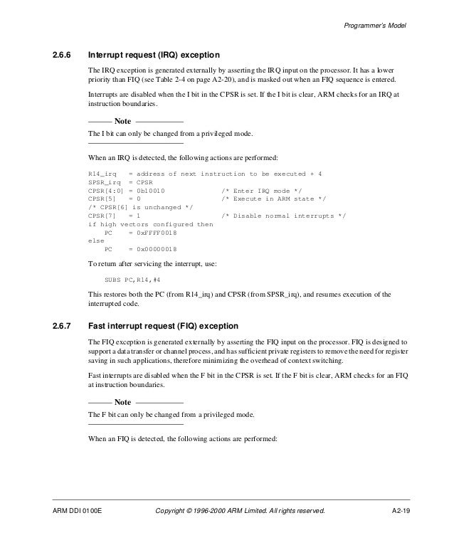 Arm Architecture Reference Manual