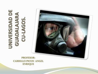 UNIVERSIDAD DE
 GUADALAJARA
  CU-LAGOS.




        PROFESOR:
   CARRILLO PICON ANGEL
         ENRIQUE
 