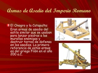 Armas En Roma PPT armas-en-roma-ppt