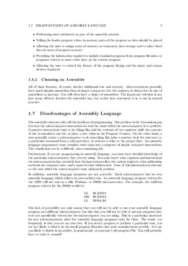 Arm Assembly Language By Bournemouth Unversity - 