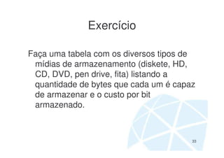 Computação Instrumental - Armazenamento