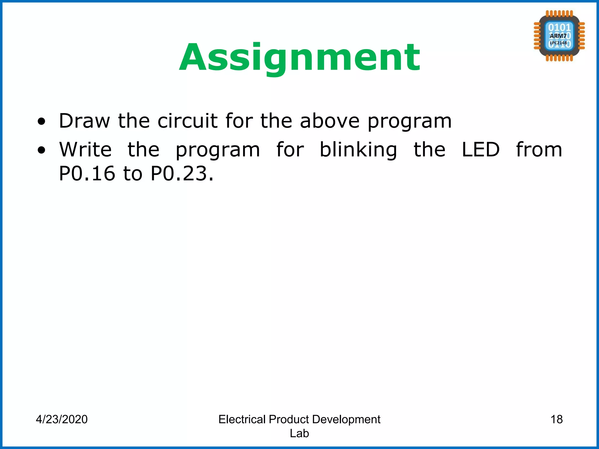 Introduction to ARM LPC2148 | PDF