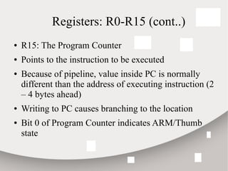 Reprogram R03 Arm cm3 architecture_and_programmer_model | PDF