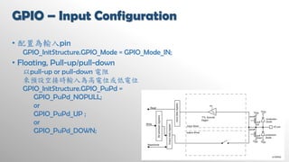 Gpio Floating Input Let's Play STM32 | PDF