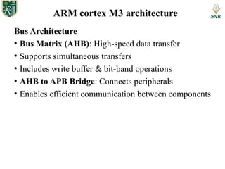 The overview of ARM cortex M3 architecture.pptx