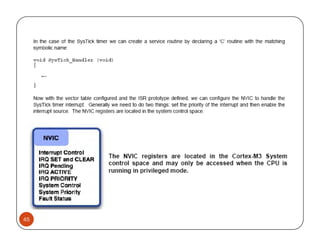 ARM CORTEX M3 PPT | PDF