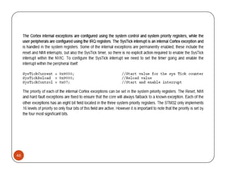ARM CORTEX M3 PPT | PDF