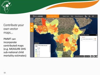 Project mapping, monitoring and data management tools for Africa RISING