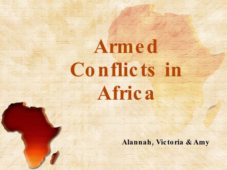 how is africa dealing with armed conflict