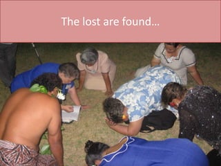 The lost are found…