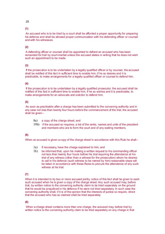 Kaedah Kaedah Angkatan Tentera Mahkamah Tentera 1976