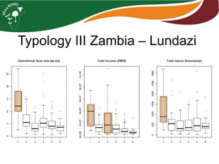 Typologies for farming systems analysis in Africa RISING