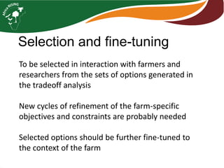 Farming systems analysis in Africa RISING