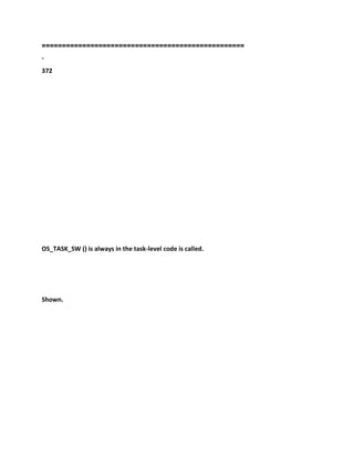 ==================================================
-
372
OS_TASK_SW () is always in the task-level code is called.
Shown.
 