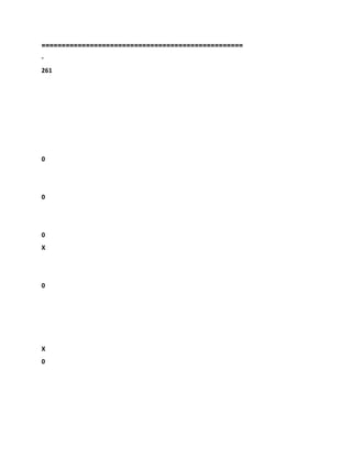 ==================================================
-
261
0
0
0
X
0
X
0
 