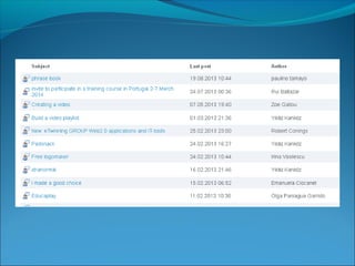 ICT tools
