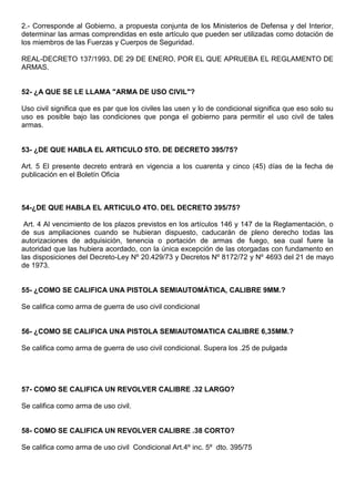 Armería, cartuchería y balística