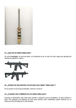 Armería, cartuchería y balística