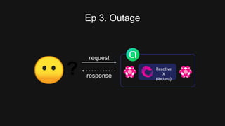 Ep 3. Outage
request
response
Reactive
X
(RxJava)
?
 
