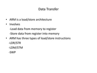 ARM Processor | PPTX