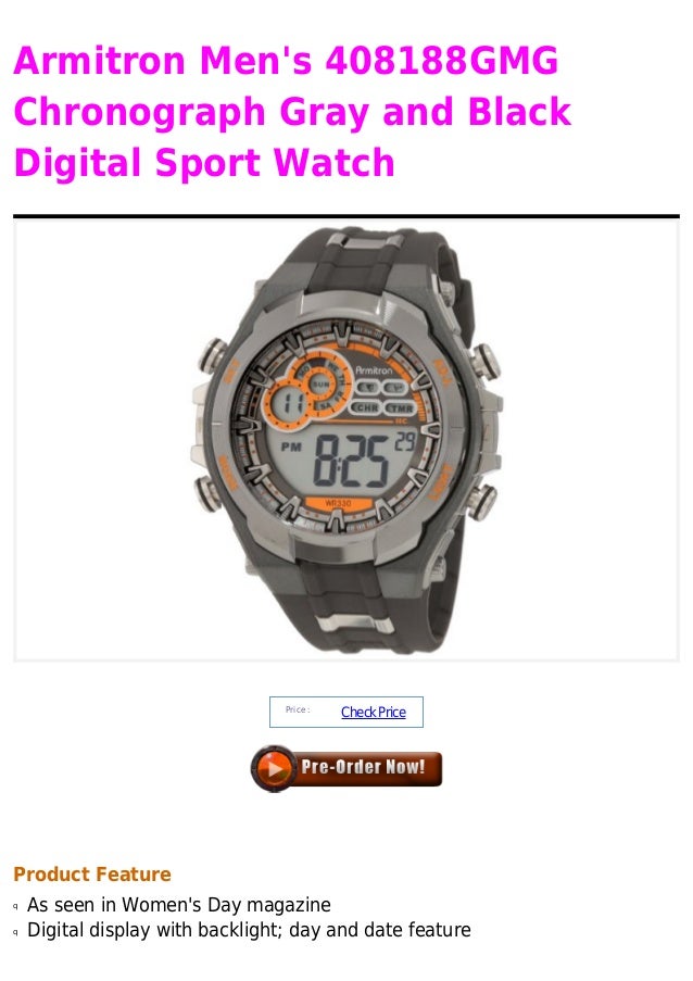 armitron chrono watch