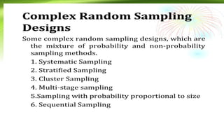 Advanced research methodology notes Chapter 2