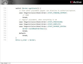 Friday, October 11, 13
 