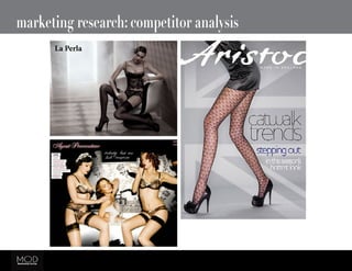 marketing research: competitor analysis
La Perla
 