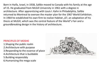 Moshe Safdie Mamilla axonometric section 1975 courtesy of Safdie   Download Scientific Diagram