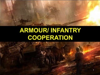 ARMOUR/ INFANTRY
COOPERATION
1
 