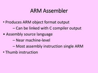 Comprehensive Overview of ARM Processor Architecture and Development ...