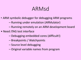 Test Development Arm Comprehensive Overview of ARM Processor Architecture and Development ...