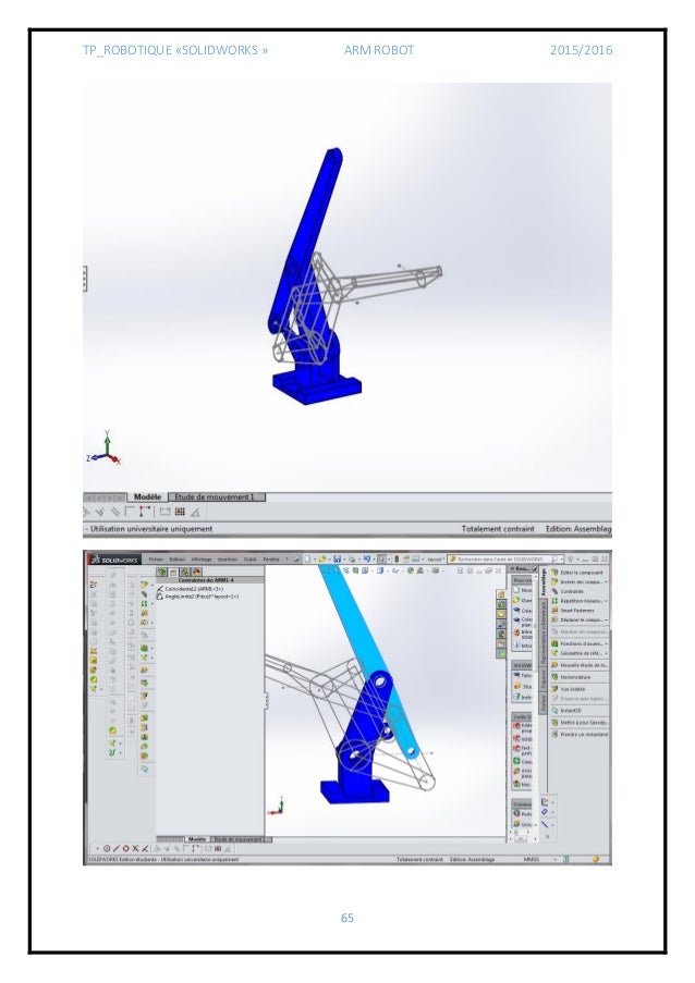 Arm Robot Solidworks Arm Robot Solidworks
