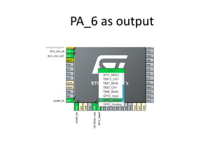 Implementing ARM RTOS for LED Control with GPIO and Delays | PDF
