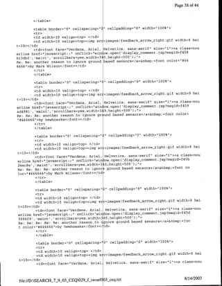 Page 38 of 44


        </table>

        <table border="O" cellspacing="O" cellpadding="0" width='100%">
        <tr>
        <td width=lO valign=top> </td>
                                                                                 hel
        <td wtdth=l0 valign=top><img src=images/feedback arrow_right.gif width=9
t=10>< /td>
        <td><font face="Verdana, Anial, Helvetica, sans-serif" size=" 1"><a class=nou
                                                                             458
erline href="javascript:;" onClick="win ow.open( 'display-comment.jsp?msgid=f
bl3db3'. 'maint', 'scrollbars~yes,width=340,height=500');">
Re: Re: another reason to ignore ground based sensors</a>&nbsp;<font color="#66
6666">by Mark Wilson</font></td>

         </table>

        <table border="0"l cellspacing="C" cellpadding="0" width='100%">
         <tr>
         .4td width=l0 valign=top> </td>
                                                                                   hei
         <td width=10 valign=top><img sr =images/feedback arrow'right.gif width=9
t=l0></td>
         <td><font face="Verdana, Anial, Helvetica, sans-serif" size="l"><a class~'nou
                                                                              459
erline href="javascript:;" onClick="win ow.open( 'display_comment.jsp?msgid=f
                                         3
ad4981', 'maint', 'scrollbars=yes,wi-dth= 0,height=500') ;">
                                                                           color=
Re: Re: Re: another reason to ignore gr und based sensors<z/a>&nbsp;'cfont
"#666666">by hewhoasks</font></td>

         </table>

         <table border="0" cellspacing=")" cellpadding="O" width="lQ0%">
         <tr>
         <td width=l0 valign=top> </td>
                                                                                  hei
         <td width=l0 valign=top><img sr=images/feedback arrow~_right.gif width=9
t=l0><Itd>
         <td><font face="Verdana, Anial, Helvetica, sans-serif" size=Il"1><a class=nou
                                                                              45
                                                                                 b
erline href="javascript:;" onClick="winiow.open('display_comment.jsp?msgid~f
                                        3
2eec8e',,'maint', 'scrollbars~yes,width=  10,height=500');"
                                                                               co
Re: Re: Re: Re: another reason to ignore ground based sensors</a>&nbsp;<font
lor='#666666">by Mark Wilson</font></td~

         </table>

        <table border="10" cellspacing="O" cellpadding="0" width="100%">
        <tr>
        <td widthl10 valign=top> </td>
                                                                                  hei
        <td width=l0 valign=top><img src=images/feedback arrow_right.gif width=9
t=l0></td>
        <td><font face="Verdana, Arial, Helvetica, sans-serif" size="l"><a class=nou
                                                                             45
                                                                                d
erline href="javascript:;" onClick="window.open( 'display-comment.jsp?msgid~f
                                                    50 0
f096f9', 'maint', 's 0rollbars=yes,width=340,height=     ') ;h>
                                                                               on
Re: Re: Re: Re: Re: another reason to ignore ground based sensors</a>&nbsp';<f
t color="*666666">by    hewhoasks</font></td>

         </table>

           <table border="10" cellspacing="O" cellpadding="0" width="lO0%"I>
           <tr>
           <td width=10 valign=top> </td>
           <td width=l0 valign=top><img sic=images/feedback-arrow_right.gif width=9 hei
 t=l10>< /td>
           <td><tont face="Verdana, Anial, Helvetica, sans-serif" size=lI"><a class=nou



 file:/D:SEARCH 7 9 03 CEQ029_f-iwoef 03_c~eq.txt                            8/14/2003
 