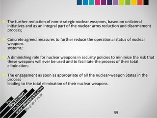 Arms Control AND Disarmament | PPTX