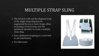 Arm slings & its types