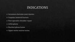 Arm slings & its types