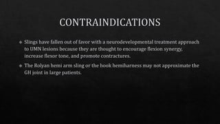 Arm slings & its types