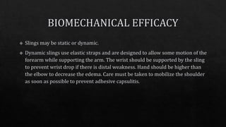 Arm slings & its types