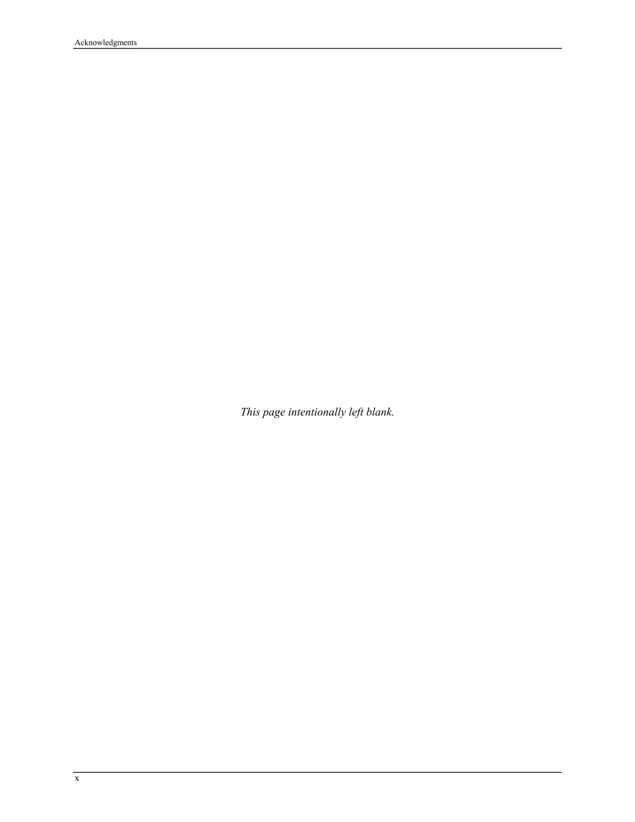 Acknowledgments
This page intentionally left blank.
x
 